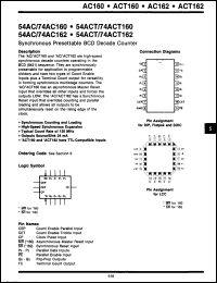 Click here to download 54AC162DM Datasheet