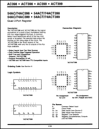 Click here to download 74ACT399SCQR Datasheet