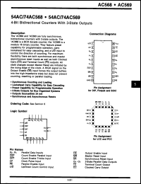 Click here to download 74AC569QC Datasheet