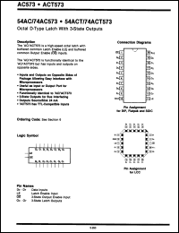 Click here to download 74AC573SCQR Datasheet