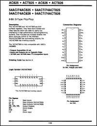 Click here to download 74AC825PCQR Datasheet