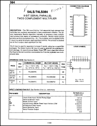 Click here to download 74LS384PC Datasheet