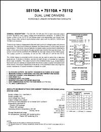 Click here to download 75110DCQM Datasheet