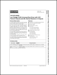 Click here to download 74VCXF16283_0011 Datasheet