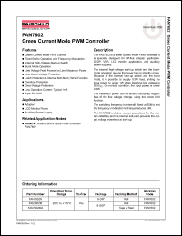 Click here to download FAN7602MX Datasheet