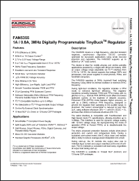 Click here to download FAN5355UC02X Datasheet