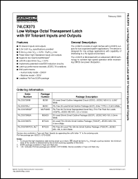 Click here to download 74LCX373MTCX-NL Datasheet