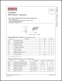 Click here to download FJP5304D_08 Datasheet