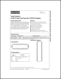 Click here to download 74ACTQ16374_05 Datasheet