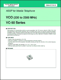 Click here to download VC-3R0A50-1750 Datasheet