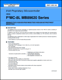 Click here to download MB89P625P-SH Datasheet