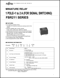 Click here to download FBR211NBD012 Datasheet