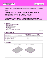 Click here to download MB84VD21193 Datasheet