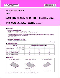 Click here to download MBM29DL324BD-80 Datasheet