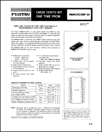 Click here to download MBM27C128-17TV Datasheet