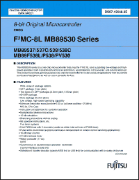Click here to download MB89537P Datasheet