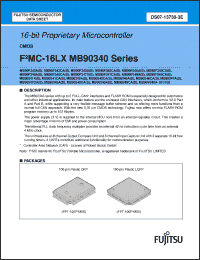 Click here to download MB90346CASPF Datasheet