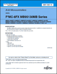 Click here to download MB95F133MBWPFV Datasheet