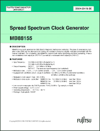 Click here to download MB88155PFTG-112-JNE1 Datasheet