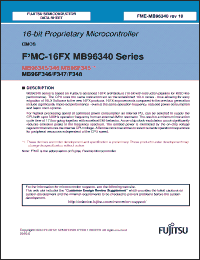 Click here to download MB96F348HSB Datasheet