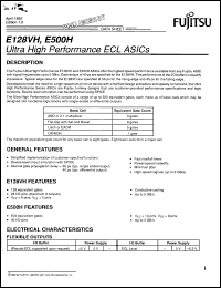 Click here to download E128VH-DIE Datasheet