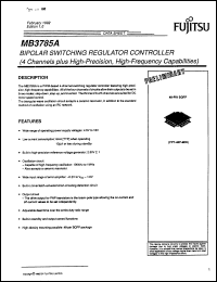 Click here to download MB3785APF Datasheet