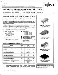 Click here to download MB7111LM Datasheet