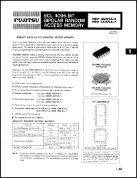 Click here to download MBM100474A15ZF Datasheet