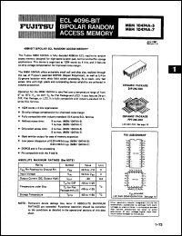 Click here to download MBM10474-15C Datasheet