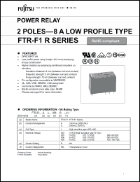 Click here to download FTR-F1AL003RRG Datasheet