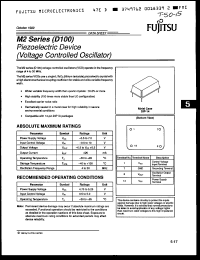 Click here to download M2DA27M338D100 Datasheet