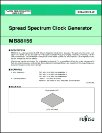 Click here to download MB88156PV-G-001-EFE1 Datasheet