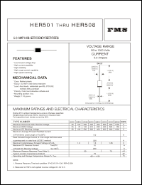 Click here to download HER505 Datasheet