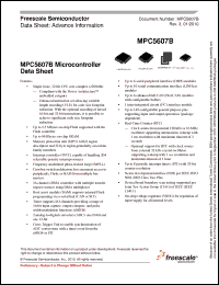 Click here to download PPC5605BECLUR Datasheet