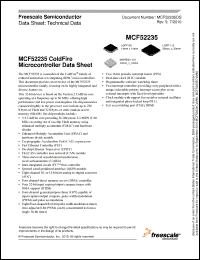 Click here to download MCF52230CAF60 Datasheet