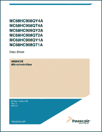 Click here to download MC908QY2ACPE Datasheet