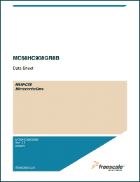 Click here to download MC68HC908GR8BCDW Datasheet