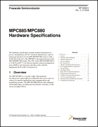 Click here to download KMPC880ZP66 Datasheet