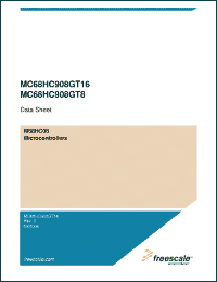 Click here to download MC908GT16CFB Datasheet