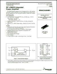 Click here to download MW6IC2420NBR1_08 Datasheet