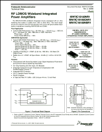 Click here to download MW7IC18100NBR1 Datasheet