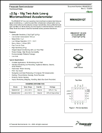 Click here to download MMA6281QT Datasheet