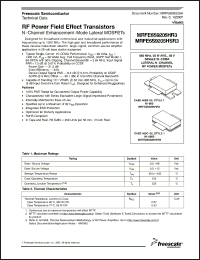 Click here to download MRFE6S9205HSR3 Datasheet