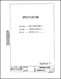 Click here to download 7MBR20SA060 Datasheet