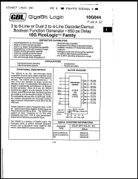 Click here to download 10G044-2C Datasheet