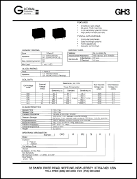 Click here to download GH3-R009FL2 Datasheet