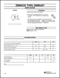 Click here to download ZMM5242 Datasheet