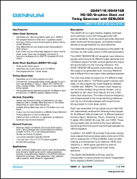 Click here to download GS4911BCNE3 Datasheet