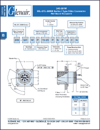 Click here to download 240-381WZN15-35SP Datasheet