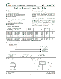 Click here to download G1084-33T43U Datasheet